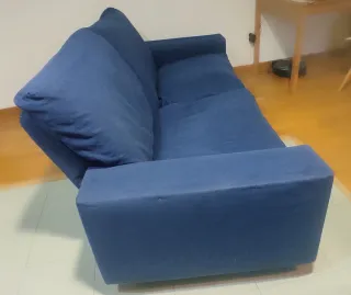 Sofá Cama 3 Plazas color azul