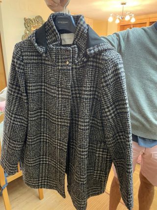 Abrigo Lana Couchel Talla L Nuevo