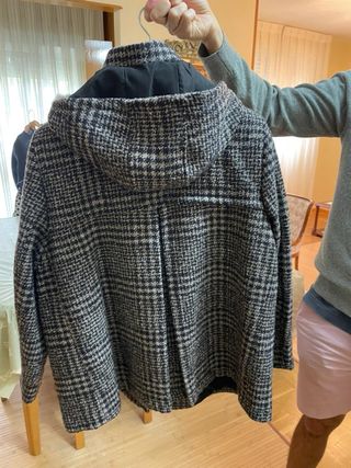 Abrigo Lana Couchel Talla L Nuevo
