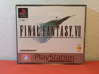 Final Fantasy VII Platinum PS1 PAL ESP