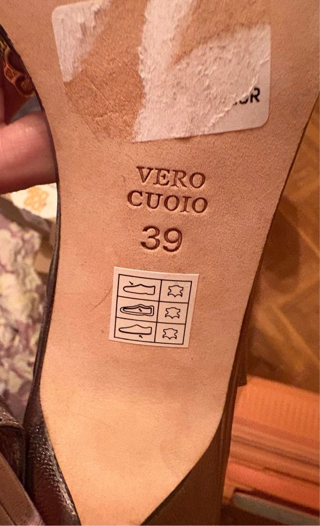 Sandalias Gloria Ortiz evento