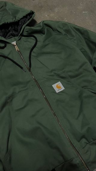 Chaqueta Carhartt Vintage 90’s Verde con Capucha