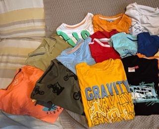 Lote 17 Camisetas manga corta 12-14 años