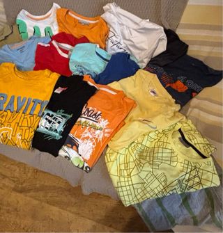 Lote 17 Camisetas manga corta 12-14 años