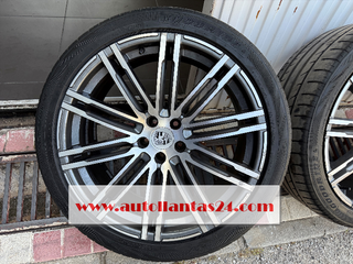 1377 KIT 4 LLANTAS PORSCHE 21 Y NEUMATICOS