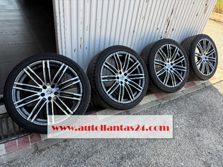 1377 KIT 4 LLANTAS PORSCHE 21 Y NEUMATICOS
