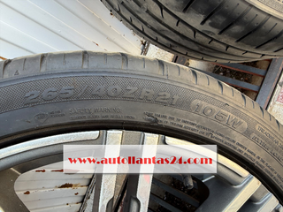1377 KIT 4 LLANTAS PORSCHE 21 Y NEUMATICOS