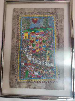 Pintura artesanal mexicana