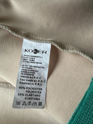 Cazadora verde mujer KOOKAI