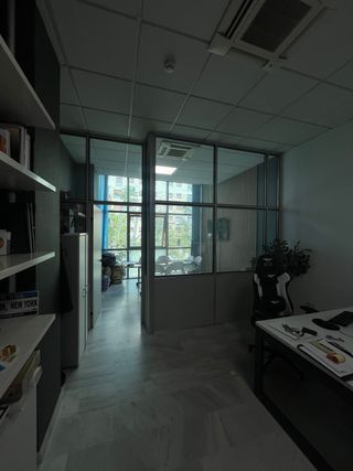 Mamparas de cristal para oficinas