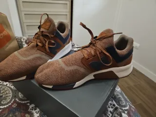 Zapatillas New Balance Hombre Marrón/Azul