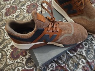 Zapatillas New Balance Hombre Marrón/Azul