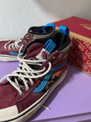 Zapatillas Vans Mujer Talla 39 Diseño Limitado