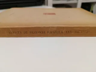 Revista de filología española
