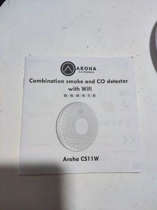 Detector de humo y monóxido de carbono wifi