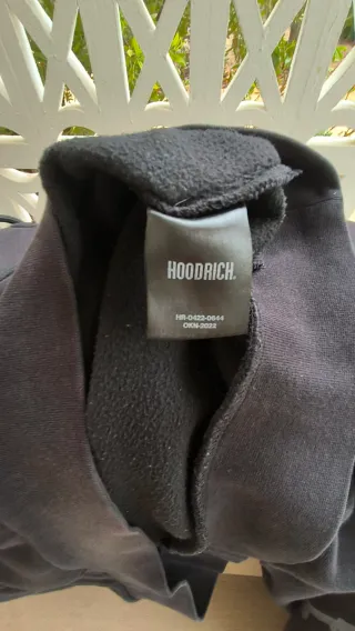 Sudadera Hoodrich Negra Talla L