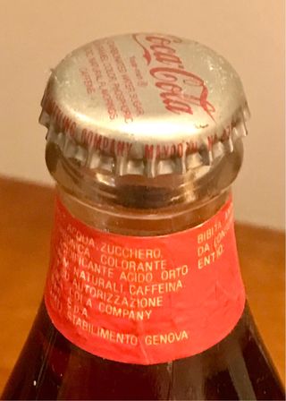 Bottiglia Coca Cola Italia diversi tipi