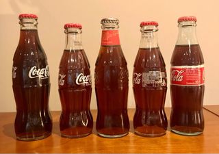 Bottiglia Coca Cola Italia diversi tipi
