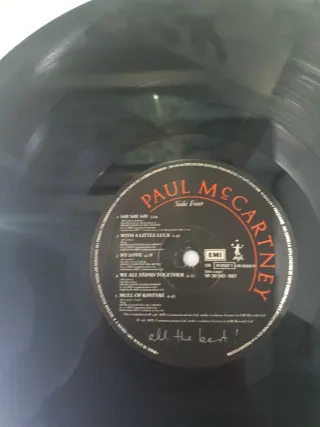 LP Paul McCartney All The Best 1987 EMI