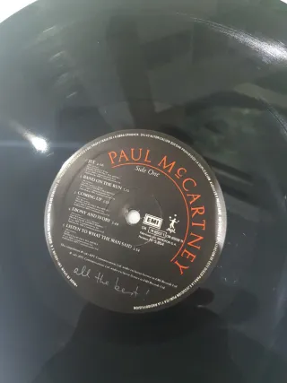 LP Paul McCartney All The Best 1987 EMI