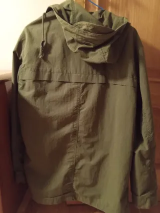 Parka Levi's verde caqui talla L-G