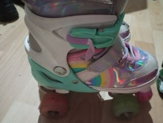 Patines 4 ruedas con luces