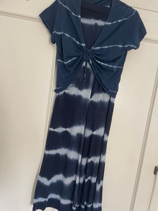 Conjunto Tie Dye Azul y Blanco
