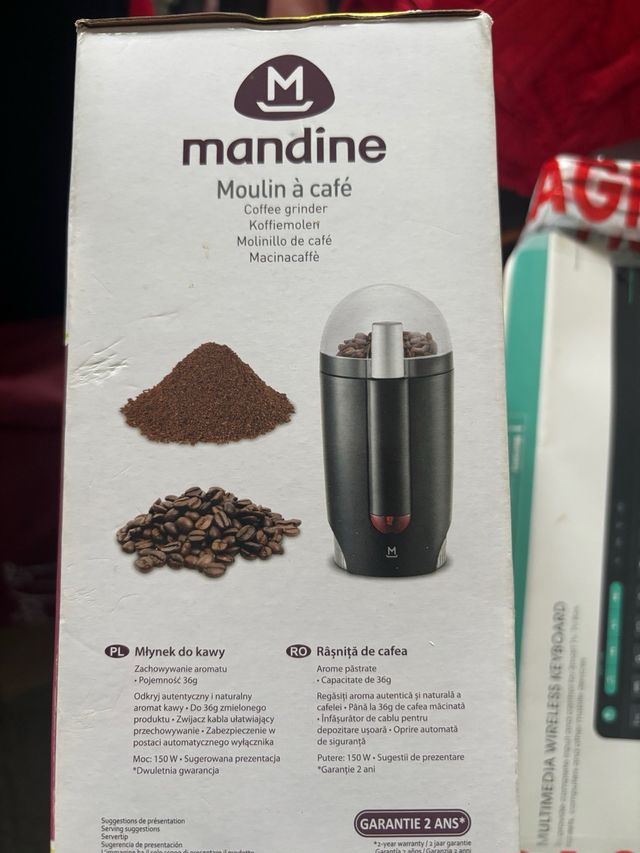 Macinacaffè Mandine 150W
