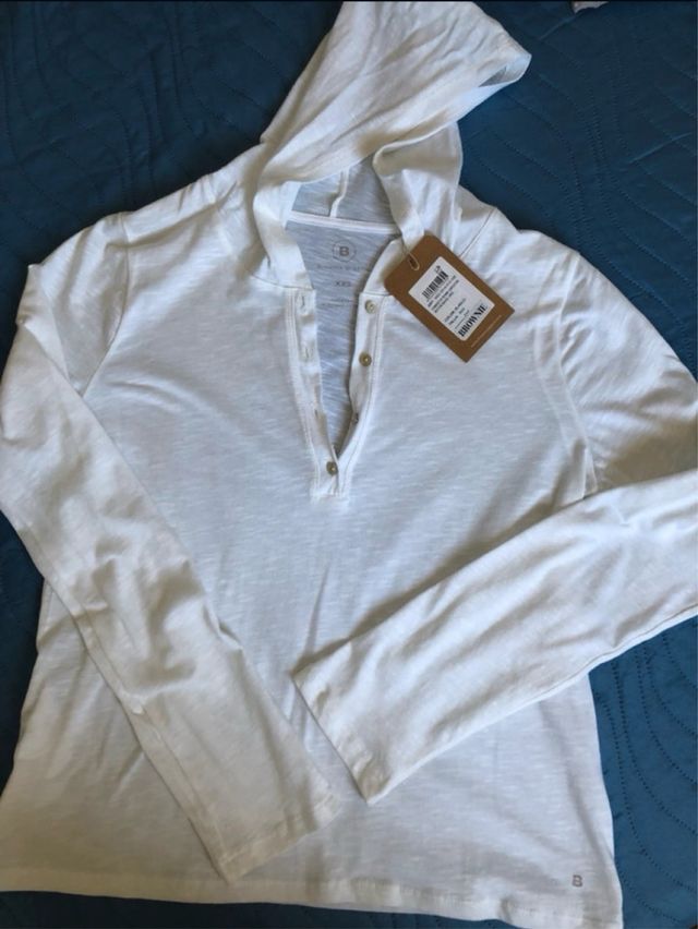 Camiseta manga larga Brownie blanca XXS