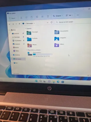 HP EliteBook i7 Táctil Plata/Negro
