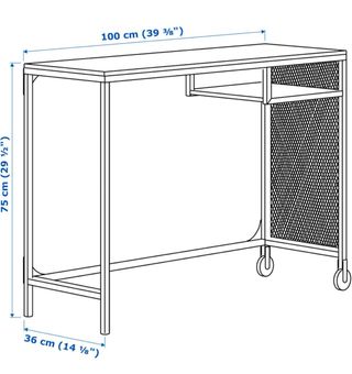 Escritorio IKEA Madera y Metal