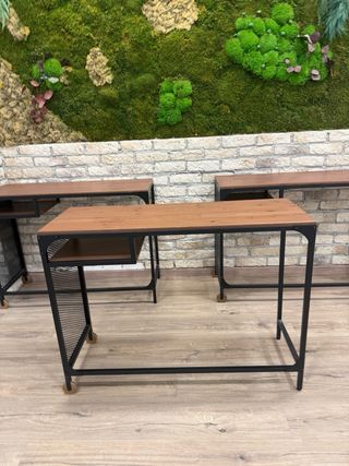 Escritorio IKEA Madera y Metal