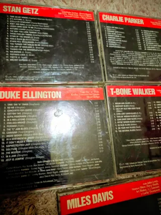 Lote 5 CDs Jazz/Blues
