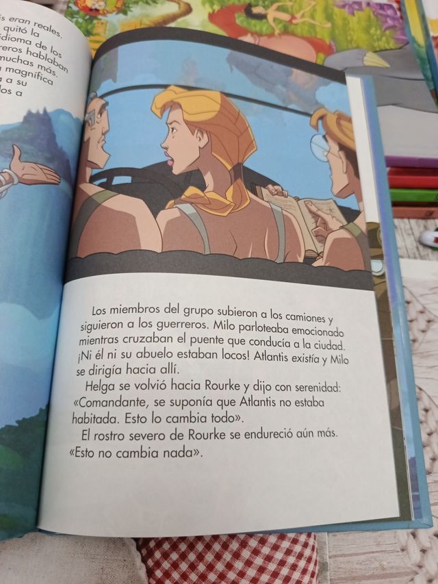 Cuento de Disney; Atlantis y el imperio perdido.