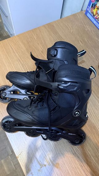 Patines en línea Oxelo negros talla 40