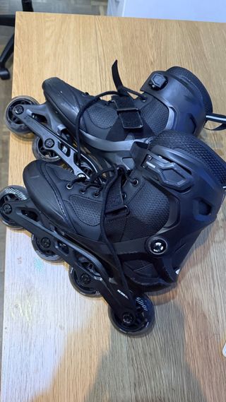Patines en línea Oxelo negros talla 40