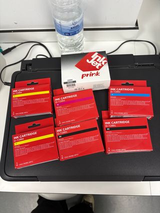 Lote 7 Tintas Epson EI-T299x
