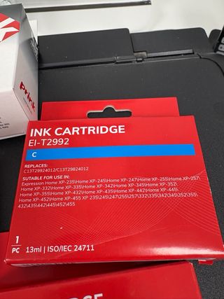 Lote 7 Tintas Epson EI-T299x
