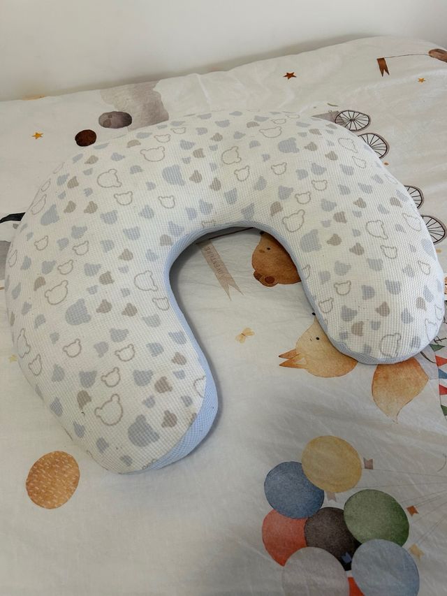 Cojín de lactancia estampado ositos