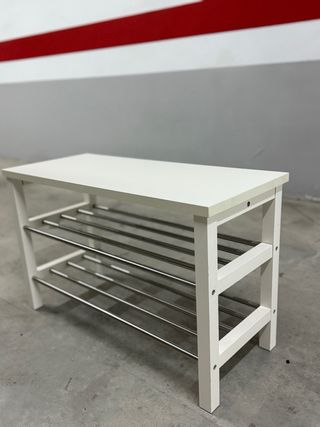 Banco zapatero Ikea blanco