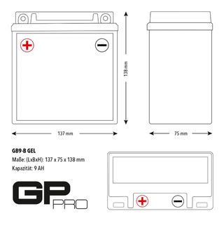 Batería de arranque - GP PRO 
