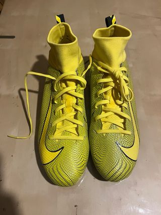Zapatillas Nike Football Americano Tacos Amarillas
