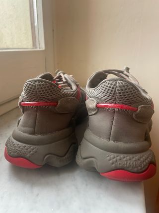 Adidas Scarpe Grigio Rosso