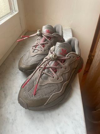 Adidas Scarpe Grigio Rosso