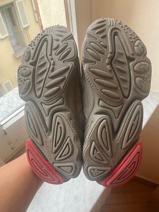 Adidas Scarpe Grigio Rosso