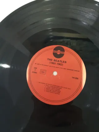 LP The Beatles 1960-1962 Master Holland
