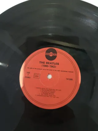 LP The Beatles 1960-1962 Master Holland