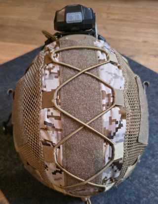 Casco Táctico ligero, para Paintball y otros. 