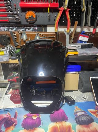 Protector Faro Harley Davidson Negro
