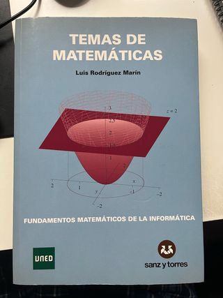 TEMAS DE MATEMATICAS. FUNDAMENTOS MATEMATICOS D...